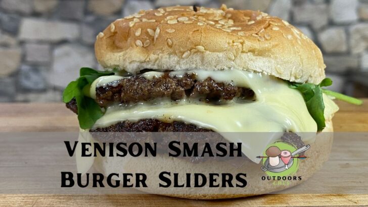 Venison Smash Burger Sliders