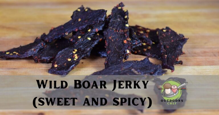 Wild Boar Jerky (Sweet and Spicy)