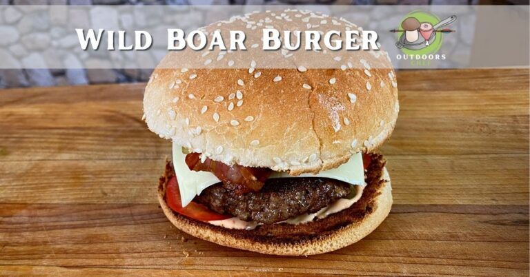 Wild Boar Burger