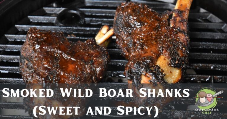 Smoked Wild Boar Shanks (Sweet and Spicy)